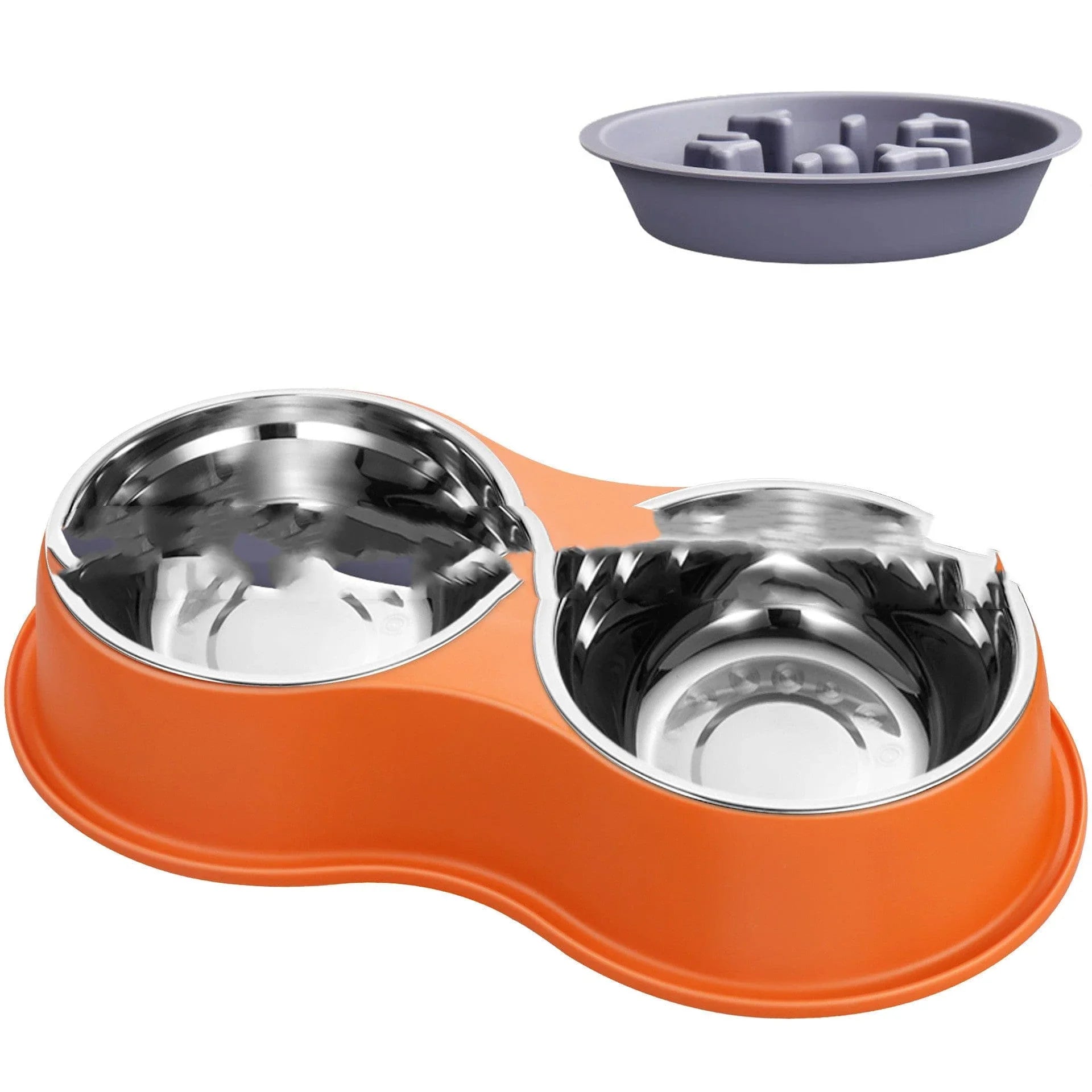 Pet Slow Feeding Bowl Removable Dogcat - Evallys.com # #