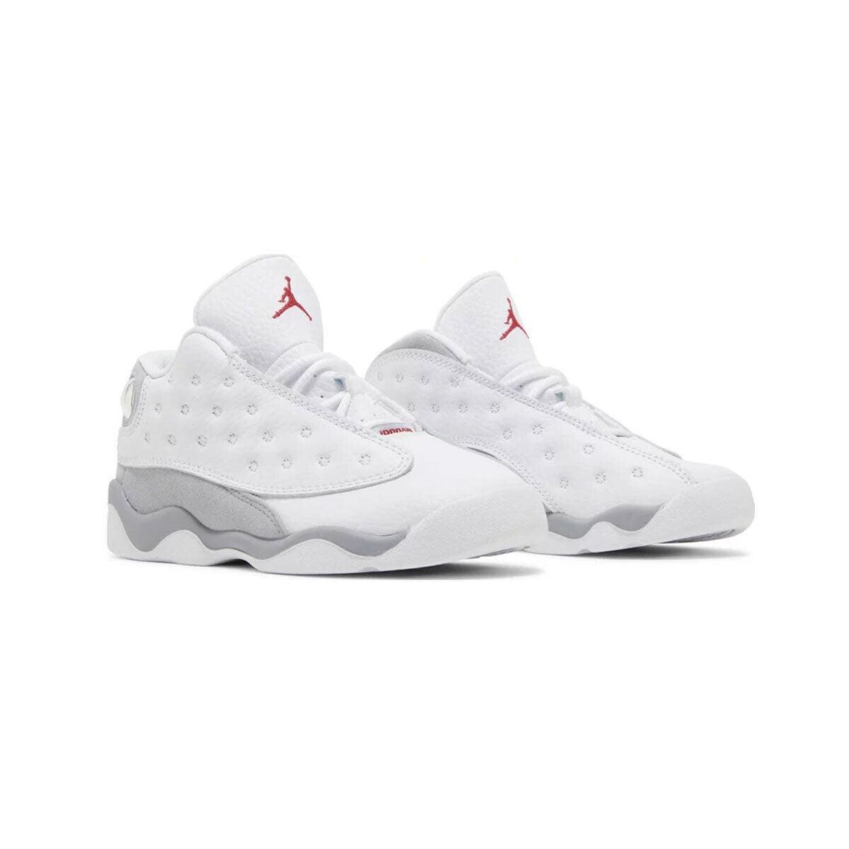 Air Jordan 13 Retro Wolf Grey 2023 Toddler DJ3004-160 White/Red/Gray SZ 1C-3Y - Evallys.com # #