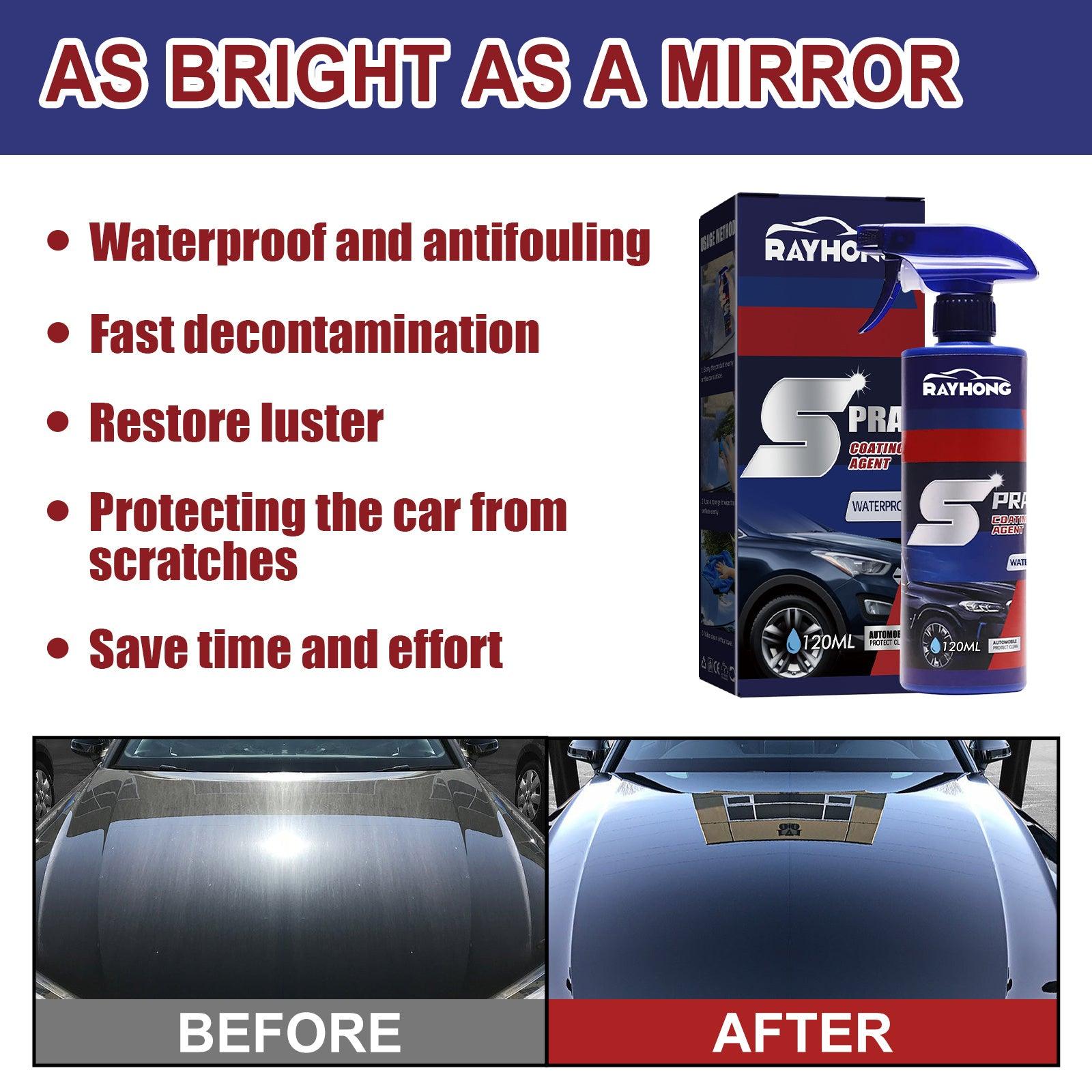 Rayhong Auto Coating Spray, Auto Paint Maintenance Paint Decontamination And Brightening Nano Coating Spray Coating Agent - Evallys.com # #