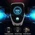 10W QI Wireless Fast Car Charger Mount Holder Stand Automatic Clamping Charging - Evallys.com