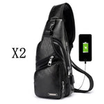 Waterproof casual one-shoulder messenger bag - Evallys.com