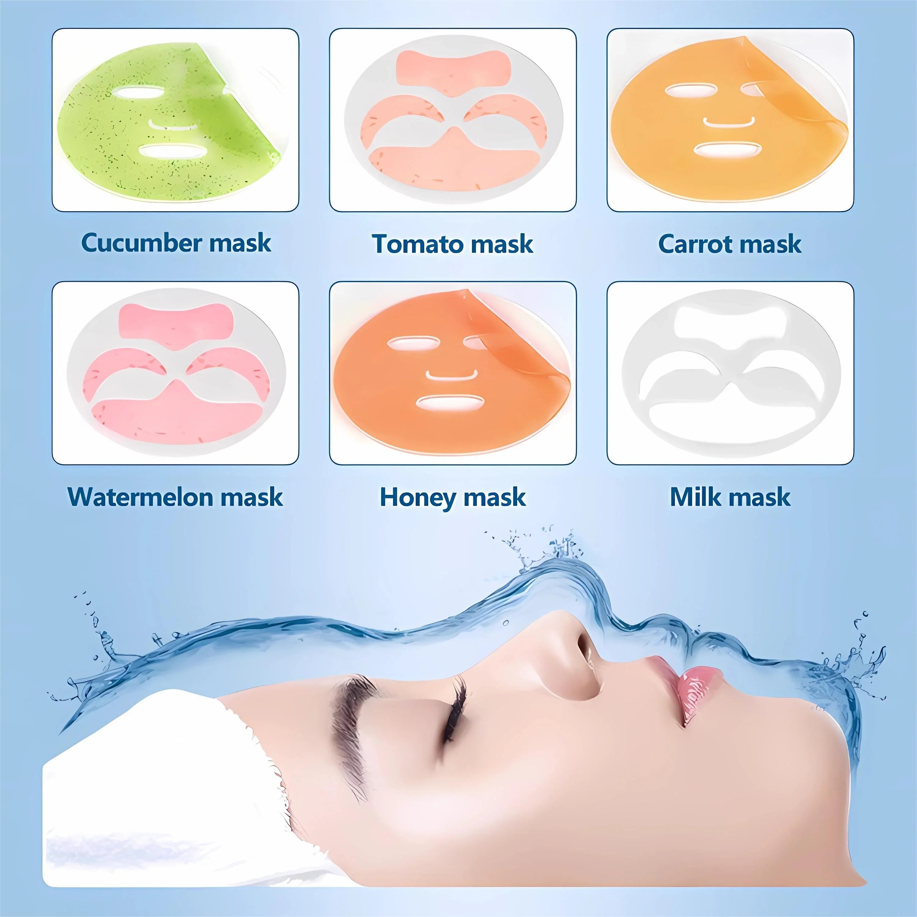 DIY Automatic Face Mask Maker – Fruit & Vegetable Facial Machine for Home Use - Evallys.com