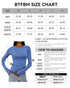 BTFBM Women's Casual Tops Fall Winter 2024 Long Sleeve Crew Neck Workout Stretchy Slim Fit Basic Y2K Going Out Shirt Small Solid Blue - Evallys.com # #