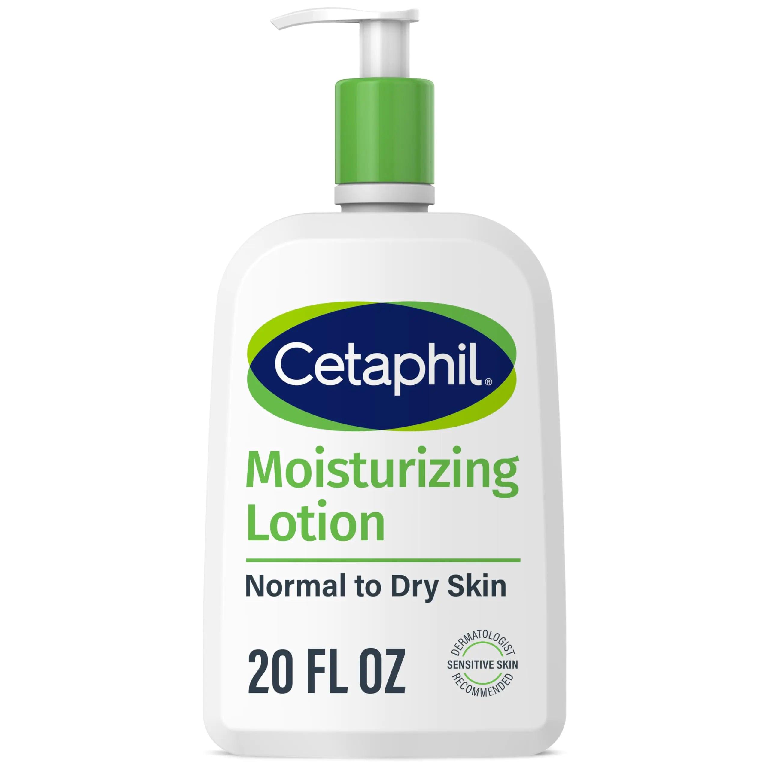 Cetaphil Body Moisturizer, Hydrating Moisturizing Lotion for All Skin Types, Suitable for Sensitive Skin, NEW 20 oz, Fragrance Free, Hypoallergenic, Non-Comedogenic Unscented 20 Fl Oz (Pack of 1) - Evallys.com # #