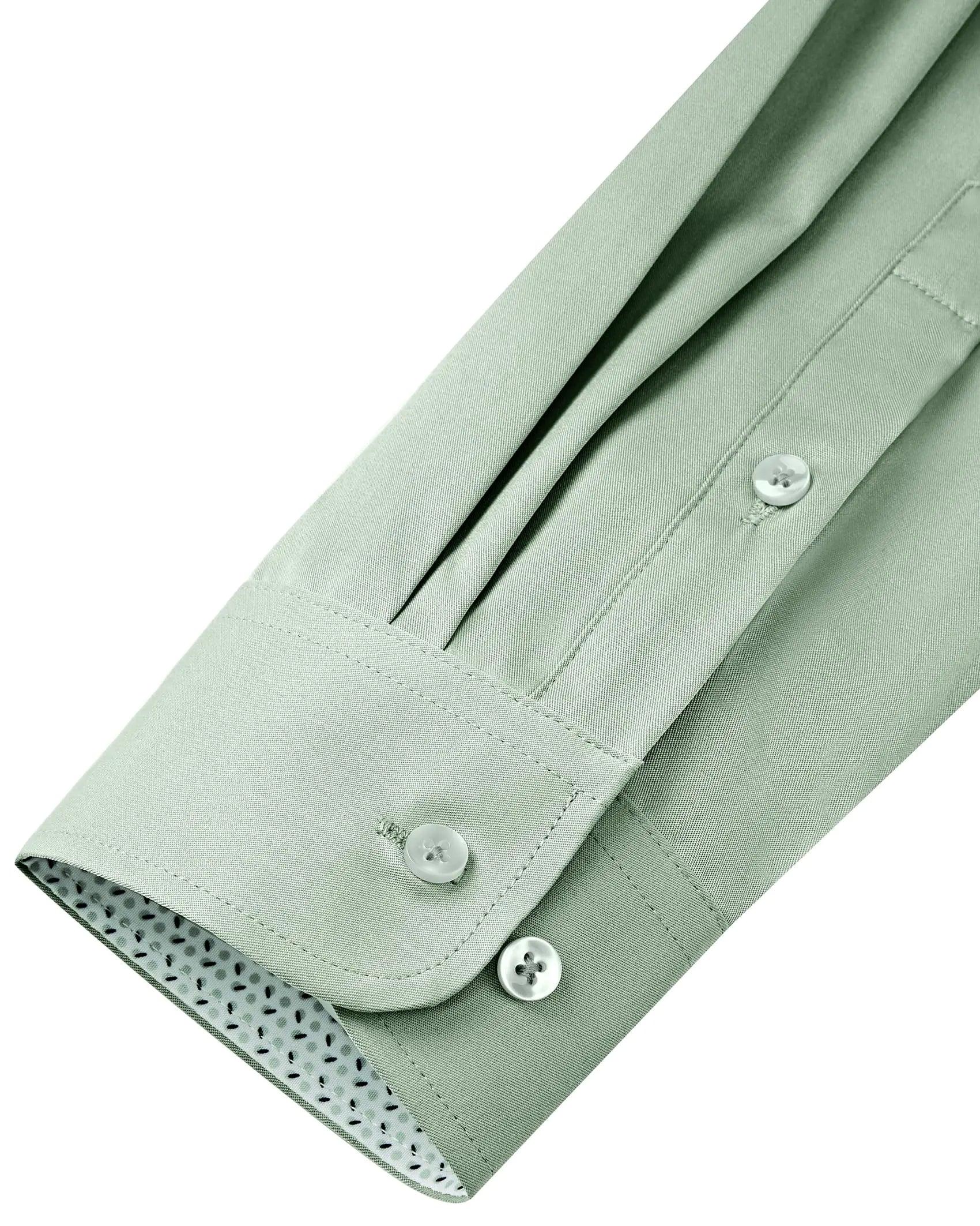 J.VER Men's Casual Long Sleeve Stretch Dress Shirt Wrinkle-Free Regular Fit Button Down Shirts Medium Sage Green - Evallys.com # #