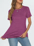 AUTOMET T Shirts Short Sleeve Crewneck Tees for Women Trendy Lightweight Soft Casual Summer Tops Clothes 2024 XX-Large Purple - Evallys.com # #