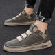 Men's Shoes Autumn Trend All-match One-step Leather Shoes - Evallys.com