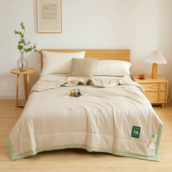 Antibacterial Raw Cotton Washable Summer Cool Quilt - Evallys.com # #