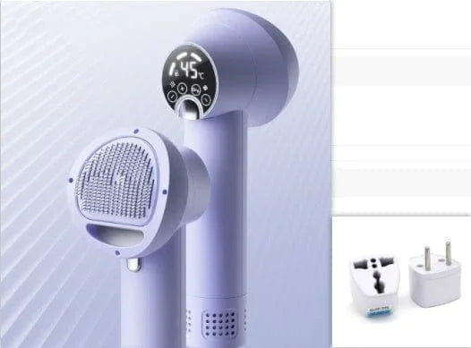 Smart Pet Hair Dryer Dog Golden Retriever Cat Grooming Hairdressing Blow & Comb Silent No Harm Pet Cleaning Supplies Pet Products - Evallys.com