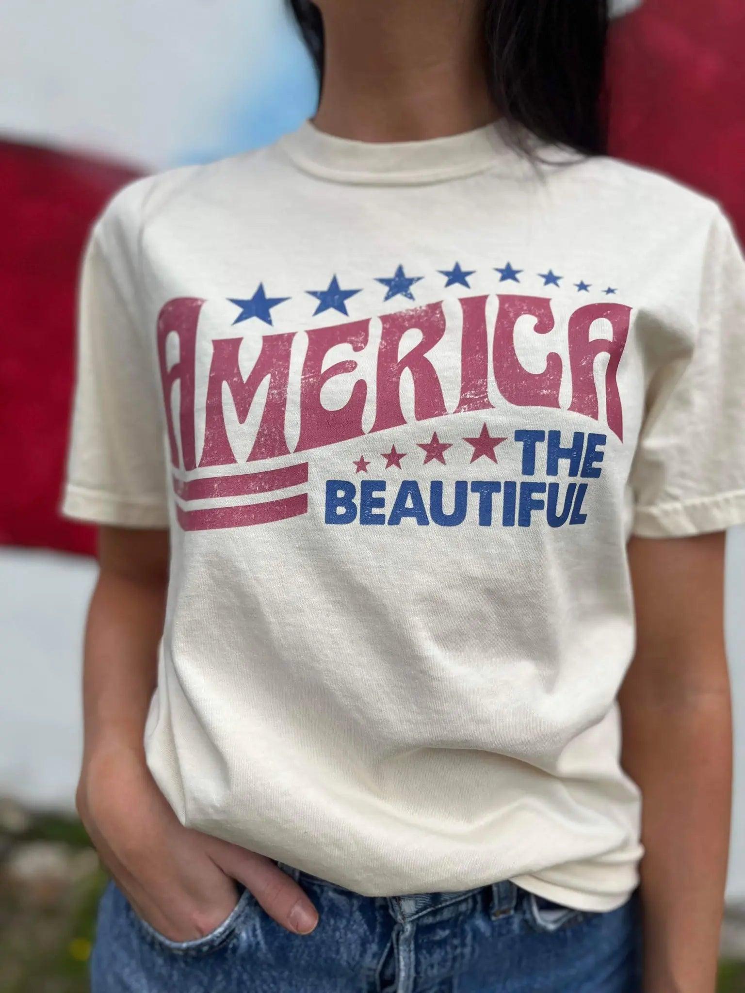 America The Beautiful Tee - Evallys.com # #