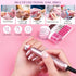 SAVILAND Acrylic Nail Kit with Everything: Professional Nail Kits Acrylic with Everything Full Acrylic Nail Kit with Drill for Beginners Professional Acrylic Nail Tools Home Manicure 412pcs - Evallys.com # #