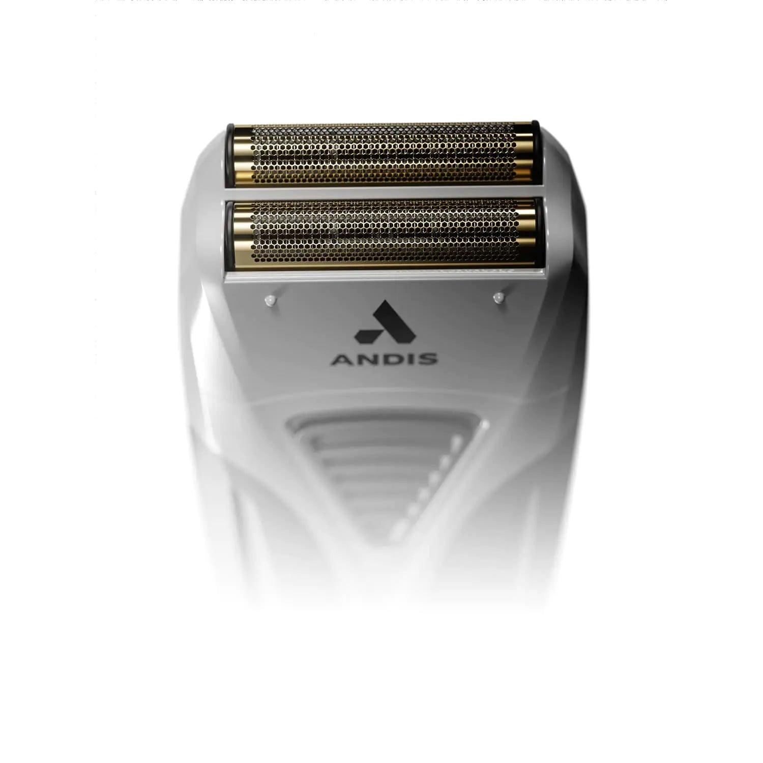 Andis TS-2 17255 Pro Foil Lithium Titanium Foil Shaver, Cord/Cordless, Smooth Shaving Cordless Shaver with Charger, Black Black Pro Foil Shaver - Evallys.com # #