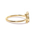 10K Yellow Gold 1/10 Cttw Diamond Leaf and Branch Ring (H-I Color, I1-I2 Clarity) - Evallys.com # #