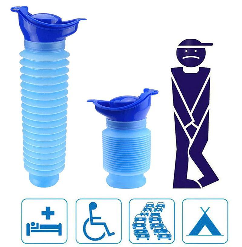 Male Female Portable Urinal Travel Camping Car Toilet Pee Bottle Emergency Kit - Evallys.com # #