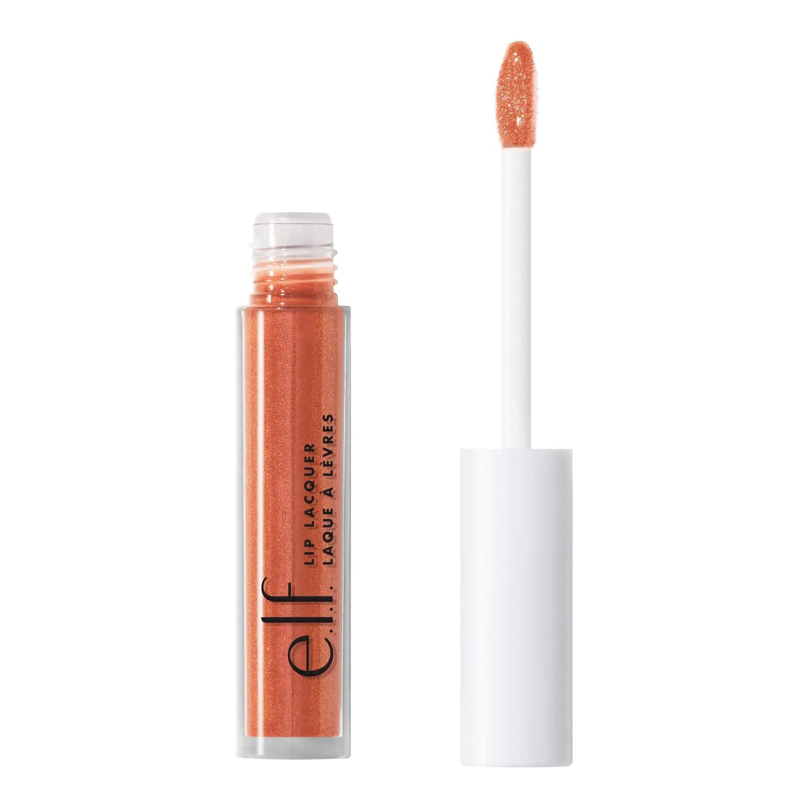 e.l.f., Lip Lacquer, Moisturizing, Shiny, Non-Sticky, Long Lasting, Provides Maximum Color, Glides On, Moody, 0.08 Fl Oz 0.08 Fl Oz (Pack of 1) - Evallys.com # #