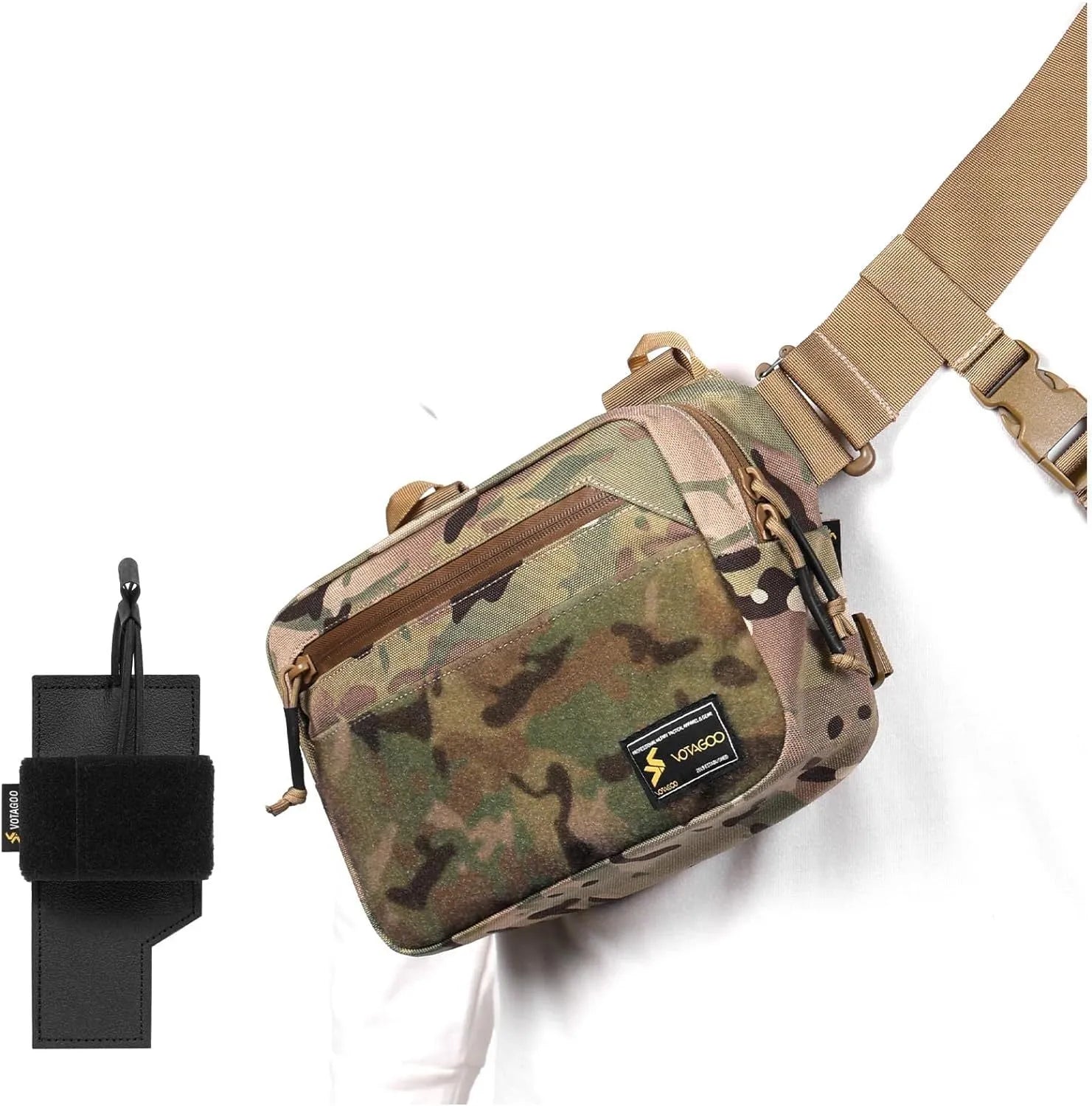 Tactical Fanny Pack EDC Waist Bag For Outdoor Shooting Fishing - Evallys.com