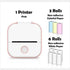 Portable Mini Thermal Label Printer Home Photo Printer Student Wrong Question Printer Bluetooth Mini Label Printer Price Tag - Evallys.com