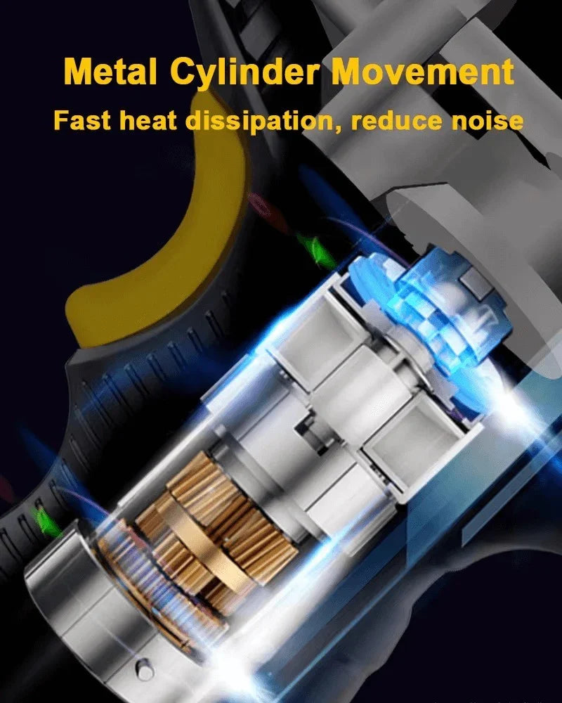 Tire Inflator Portable Air Compressor Cigarette Lighter Charger - Evallys.com