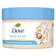 Dove Scrub Macadamia & Rice Milk Reveals Visibly Smoother Skin Body Scrub That Nourishes Skin 10.5 oz 10.5 Ounce (Pack of 1) - Evallys.com