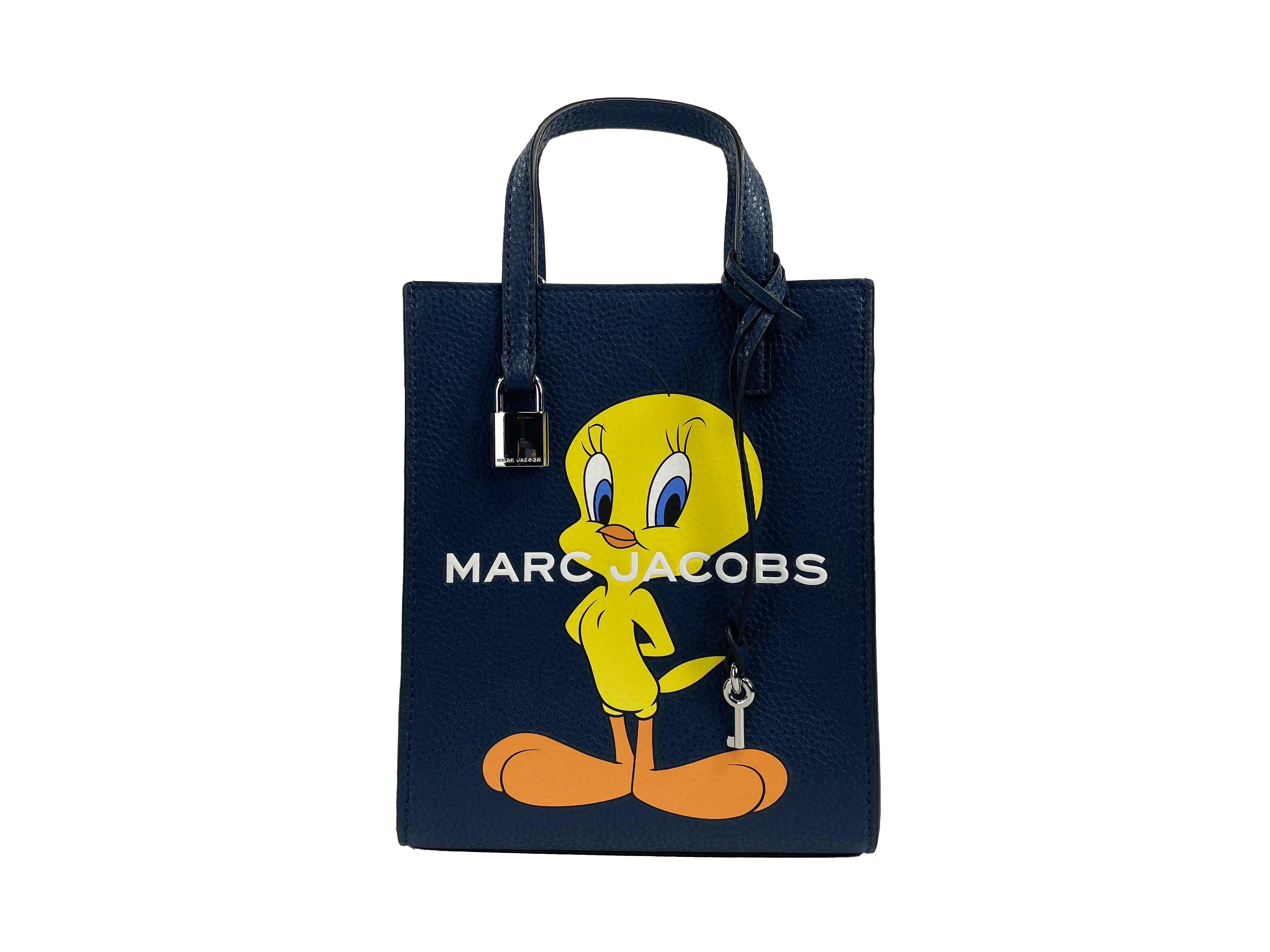 Marc Jacobs Looney Tunes Tweetie Mini Grind Bag - Evallys.com # #