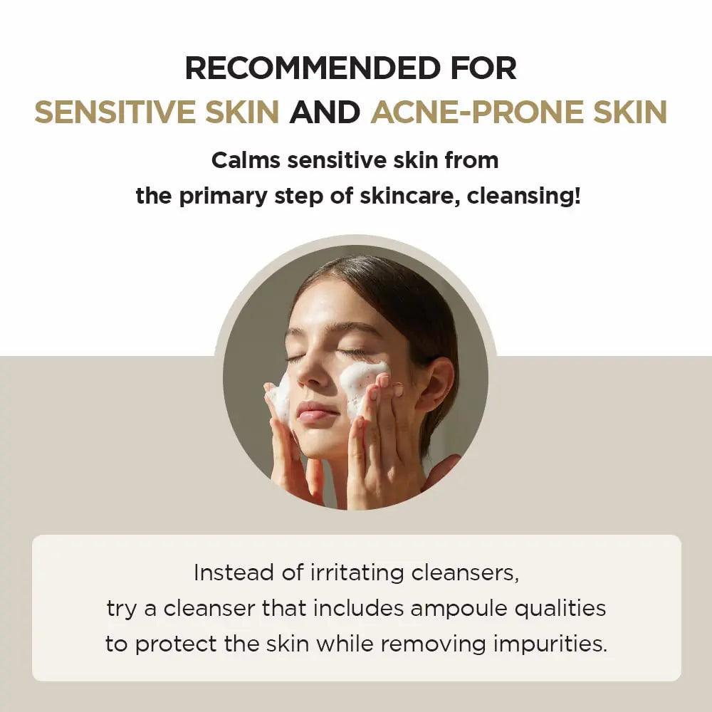 SKIN1004 Madagascar Centella Ampoule Foam 4.22 fl.oz, 125ml, Low pH Foam Cleanser, Natural Soda Powder Coconut Surfactant and EWG Green Grade - Evallys.com # #