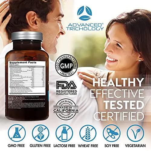 FoliGROWTH™ Hair Growth Supplement for Thicker Fuller Hair | Approved* by the American Hair Loss Association | Revitalize Thinning Hair, Backed by 20 Years of Experience in Hair Loss Treatment Clinics - Evallys.com # #