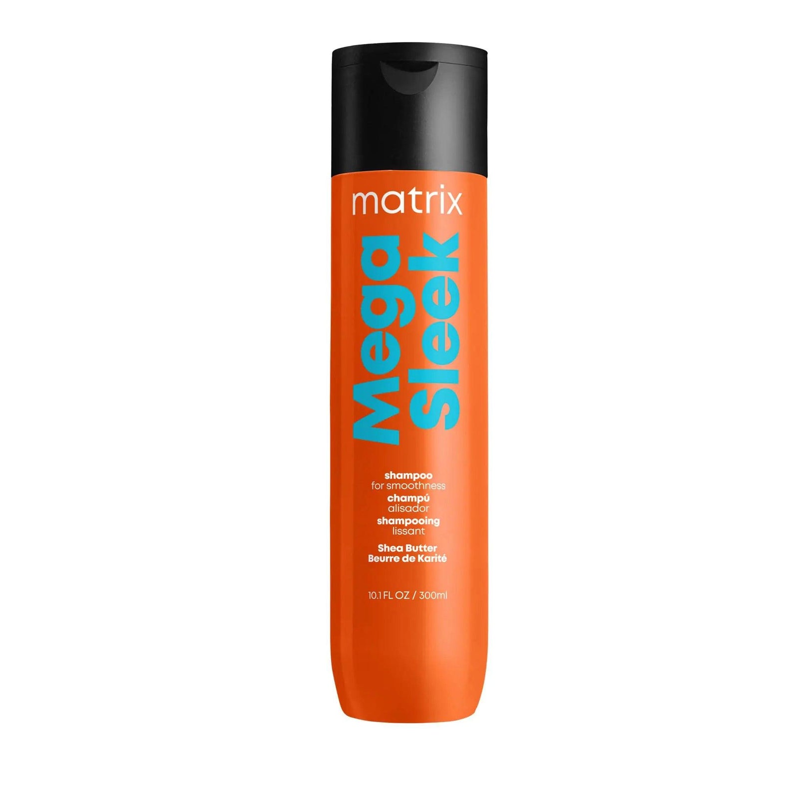 Matrix Mega Sleek Shampoo | Anti-Frizz & Smoothing | With Shea Butter | For Frizz-Prone Hair | For All Hair Types | Salon Professional Shampoo | Packaging May Vary 10.1 Fl Oz (Pack of 1) - Evallys.com # #