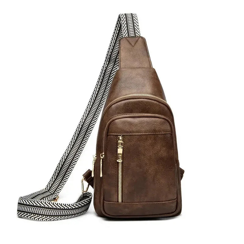 Women's Crossbody Handbags Leather Women Shoulder Bag Fashion New Pattern Simple Solid Color Large Layered Practical Messenger Bag Women's Handbags Large Size - Evallys.com