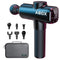 Massage Gun Deep Tissue Muscle Massage Gun For Athletes Handheld Electric Body Shoulder Neck Back Massager Gun For Pain Relief Portable Percussion Massage Gun With 6 Massage Heads  30 Speeds - Evallys.com # #