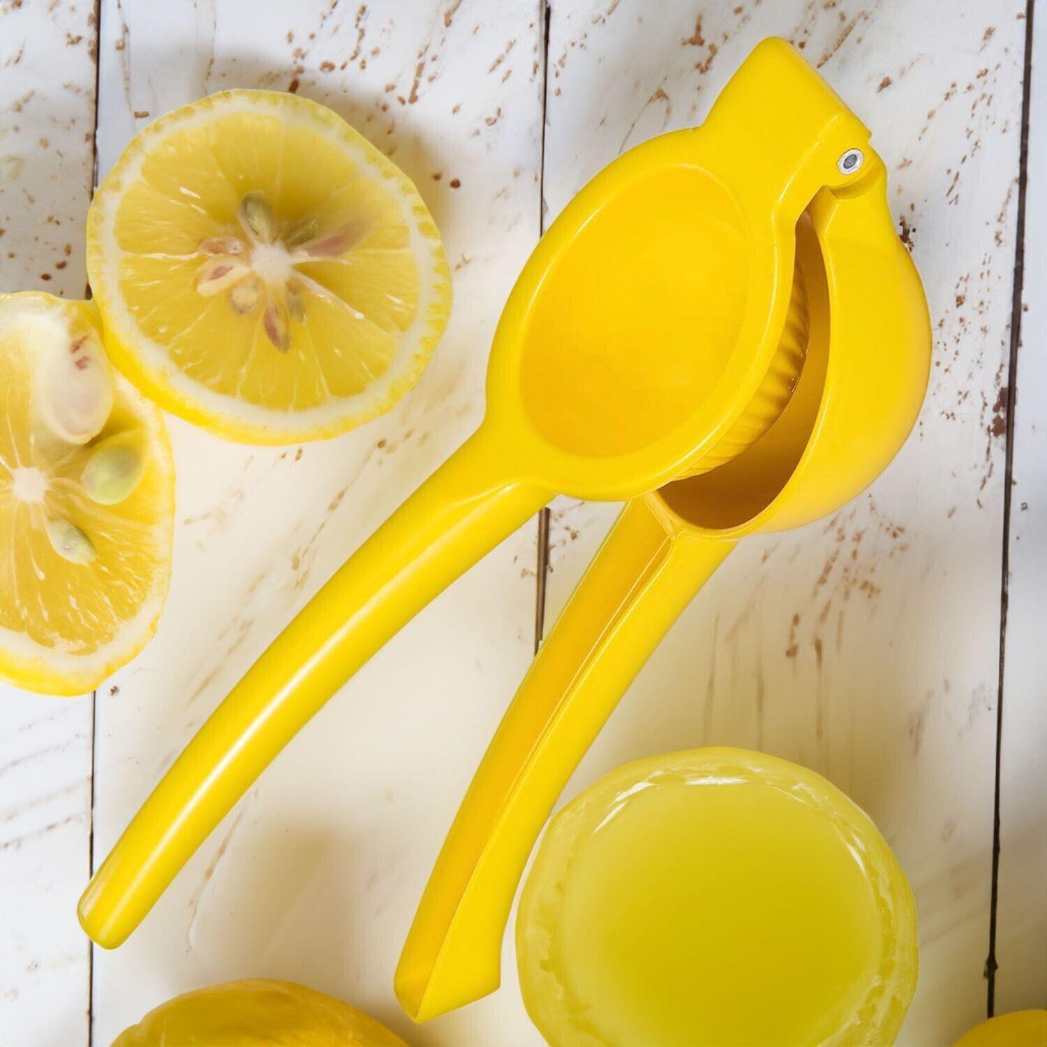 Heavy Duty Metal Orange Citrus Lemon Squeezer Manual Fruit Juicer Press Tool - Evallys.com # #