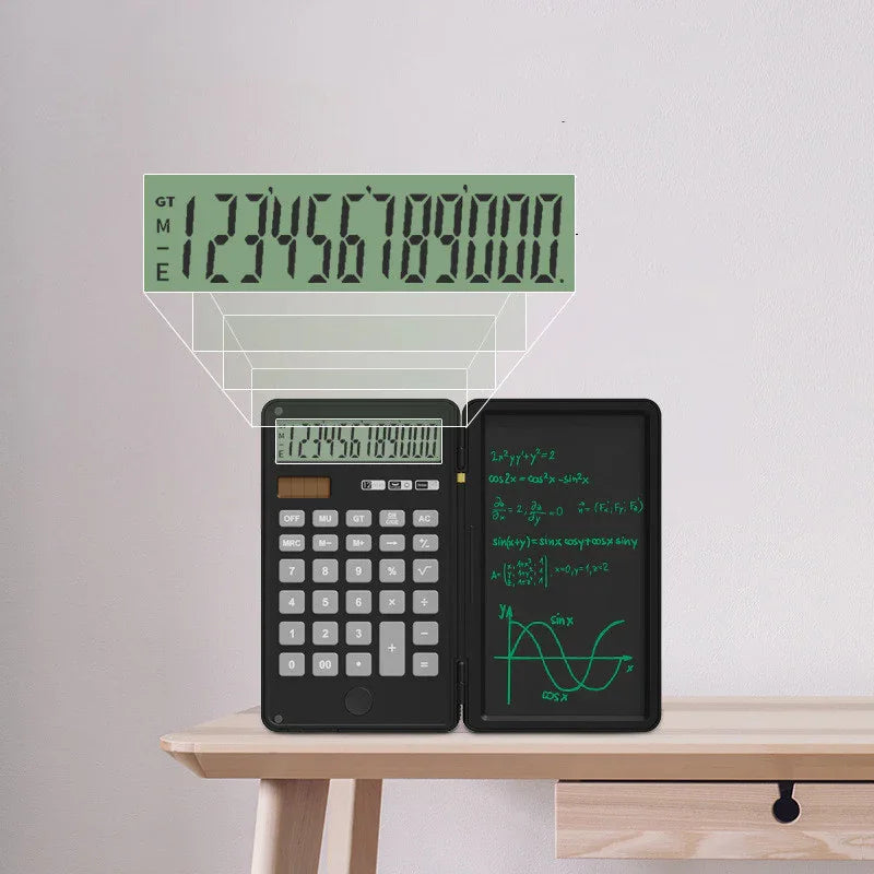 Calculator Tablet Office Portable 12 Bit Display - Evallys.com