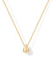 PAVOI 14K Gold Plated Dainty Pear Pendant Necklace for Women | Tear Pendant Necklaces Yellow Gold - Evallys.com # #