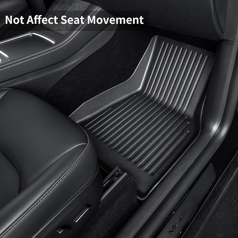 Fruka Floor & Trunk Mats for Tesla Model Y 5-Seater (2020–2024), TPE