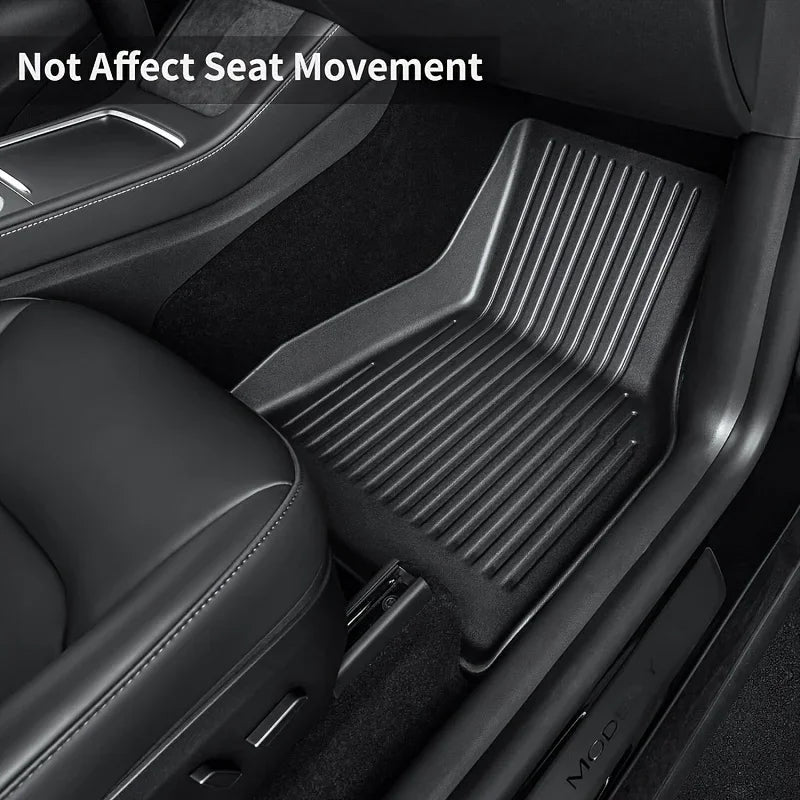 Fruka Floor & Trunk Mats for Tesla Model Y 5-Seater (2020–2024), TPE