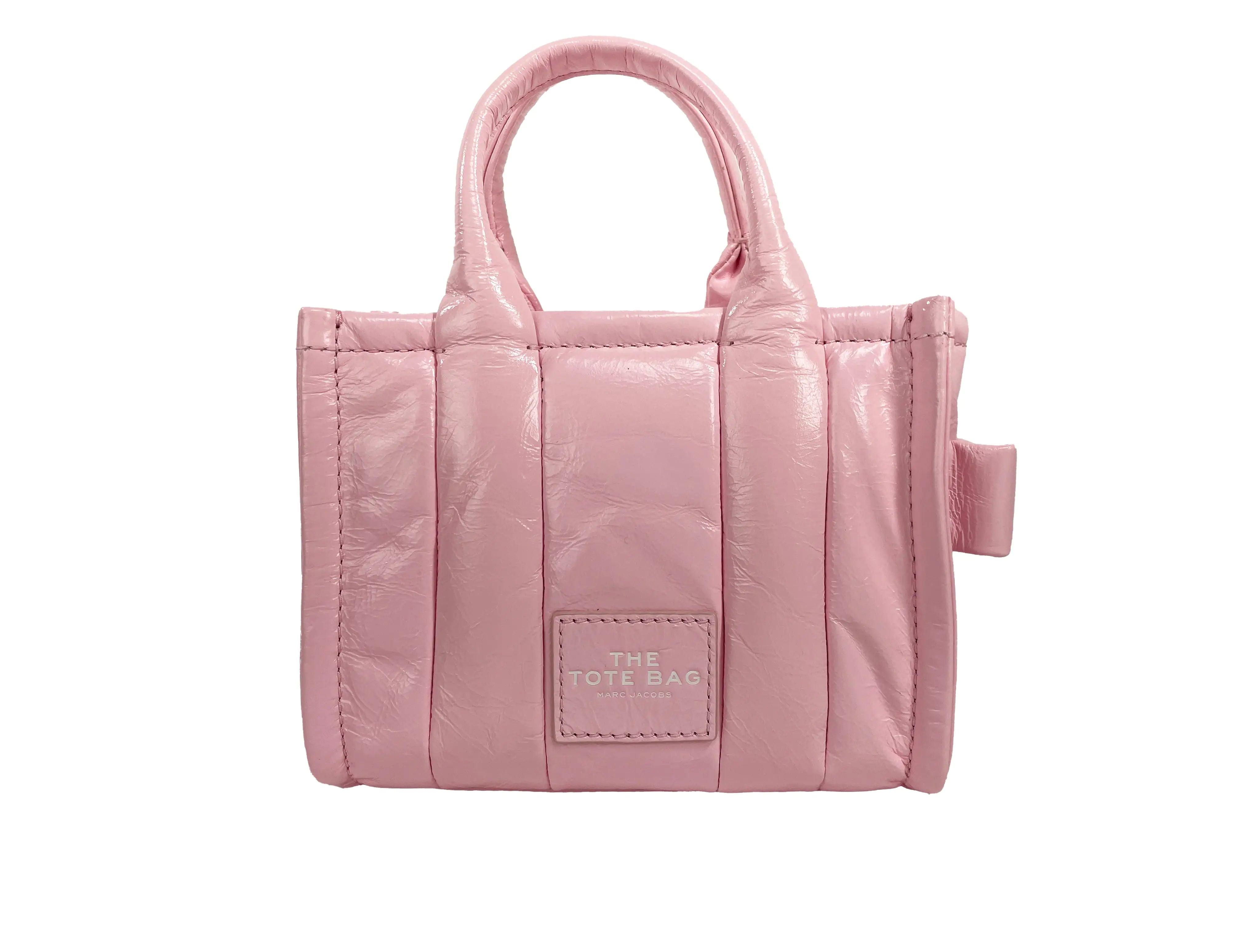 Marc Jacobs The Shiny Crinkle Micro Tote - Evallys.com # #