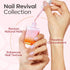 modelones Nail Strengthener, Sparkle Pink Nail Natural Concealer Foundation Polish Air Dry Nail Growth Polish for Damaged Nails Imperfection Masking Gifts for Women 15ml - Evallys.com # #