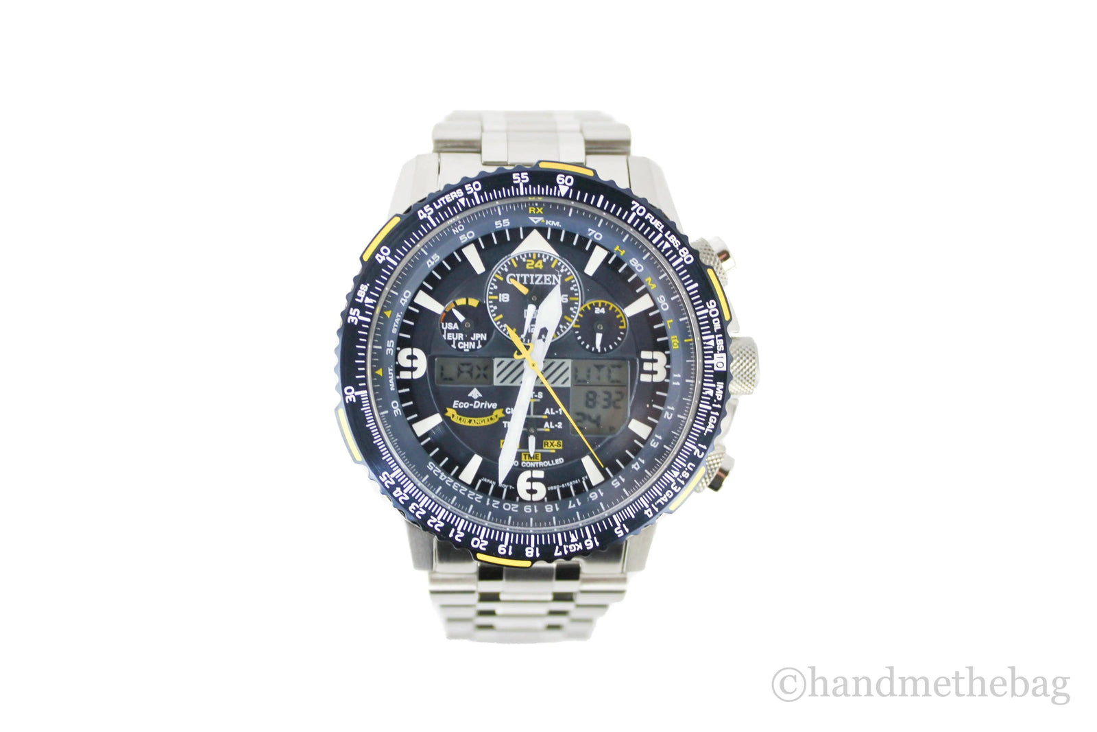 Citizen (JY8078-52L) Eco Drive Promaster Skyhawk AT Silver Tone Bracelet Watch - Evallys.com # #