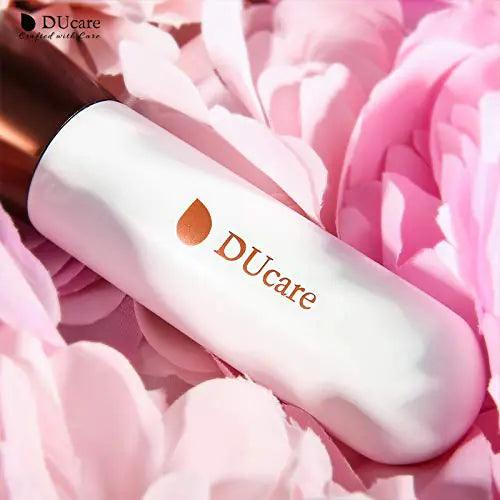 DUcare Foundation Brush Flat Top Kabuki Self Tanner Brush Synthetic Professional Makeup Brush Liquid Blending Mineral Powder Buffing Stippling Makeup Tools, Rose Golden/White rose gold - Evallys.com # #