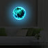 Moon Earth Luminous Wall Sticker 3D Stereo Carving - Evallys.com