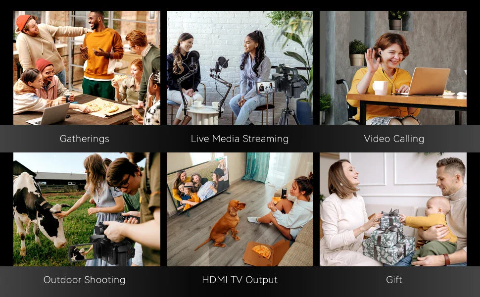 UHD 4k Video Camera Camcorder with 18X Digital Zoom,64MP Digital Camera Recorder,4.0-inch Rotating Touchscreen,64GB SD Card,Micr - Evallys.com