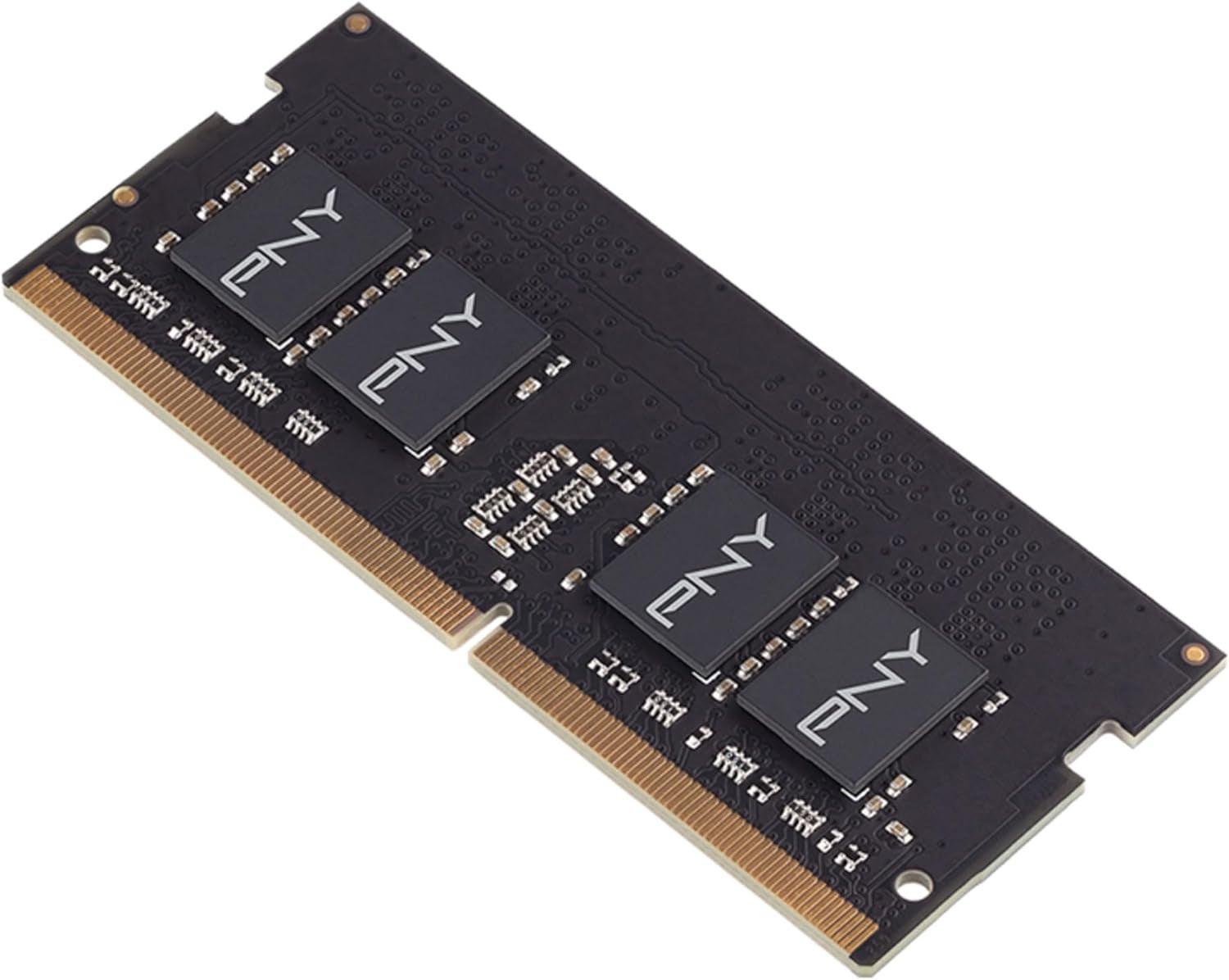 PNY Performance 8GB DDR4 DRAM 2666Mhz (PC4-21300) CL19 (Compatible with 2400Mhz or 2133Mhz) 1.2V Notebook/Laptop (SODIMM) Computer Memory RAM – MN8GSD42666 - Evallys.com # #