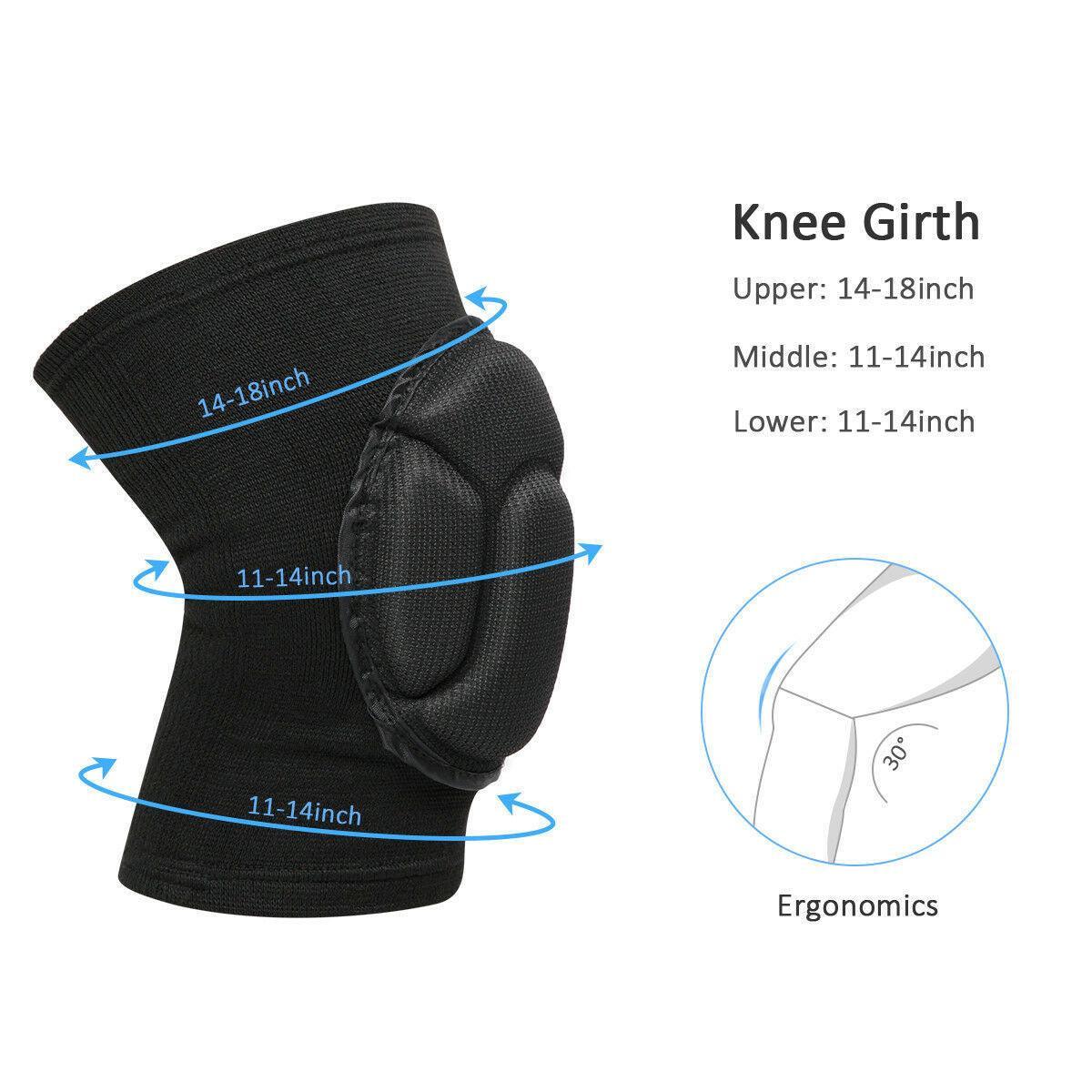 2 x Professional Knee Pads Leg Protector For Sport Work Flooring Construction - Evallys.com # #