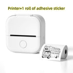 Portable Mini Thermal Label Printer Home Photo Printer Student Wrong Question Printer Bluetooth Mini Label Printer Price Tag - Evallys.com