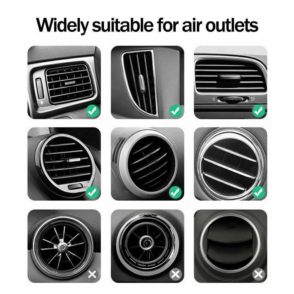10W QI Wireless Fast Car Charger Mount Holder Stand Automatic Clamping Charging - Evallys.com