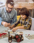 ROKR 3D Wooden Puzzle Car Model Steam Engine Mechanical Teens Kids Birthday Gift - Evallys.com # #