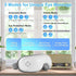 1Pc Eye Massager With Heat Music Air Pressure Vibration Massage Rechargeable For Men Women Elders Wireless Eye Mask - Evallys.com