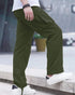 LYRXXX Men's Casual Cargo Pants Hiking Pants Workout Joggers Sweatpants for Men Large Army Green - Evallys.com # #