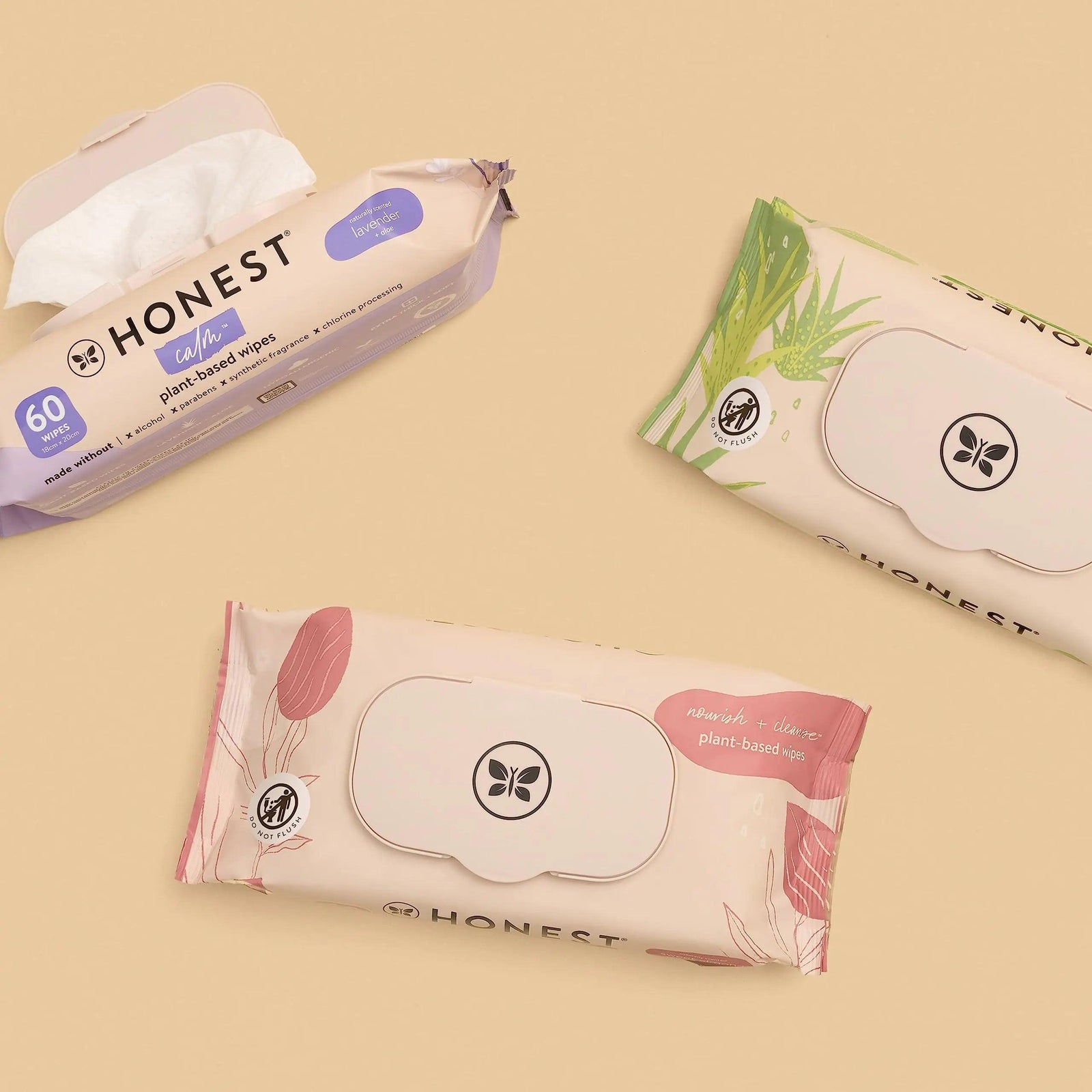 The Honest Company Nourish + Cleanse Naturally Scented Wipes | Cleansing Multi-Tasking Wipes | 99% Water, Plant-Based, Hypoallergenic | Sweet Almond, 60 Count Sweet Almond Nourish 60 Count (Pack of 1) - Evallys.com # #