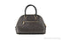 Coach Katy Brown Black Signature Coated Canvas Dome Satchel - Evallys.com # #