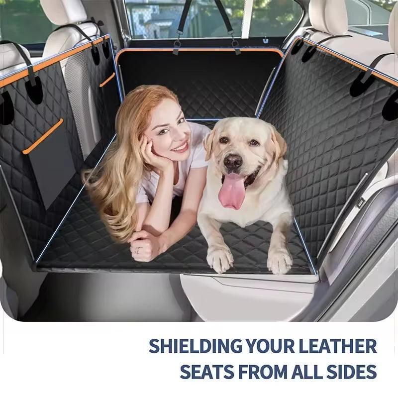 2023 New Design Large Pet Back Seat Extender Car Backseat Protector Hammock Dog Car Seat Cover Hard Bottom for Travel - Evallys.com # #